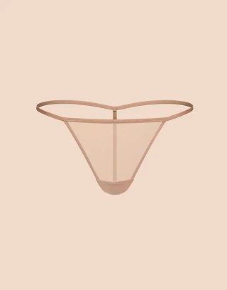 Bryce G-String Medium Beige panty bundle Still 1