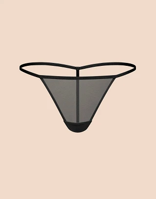 Eave G-String Black panty bundle Still 1