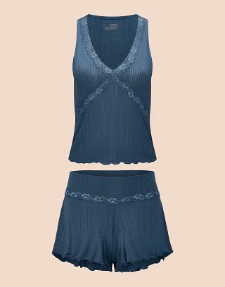 August Dark Blue lounge bundle Still 2