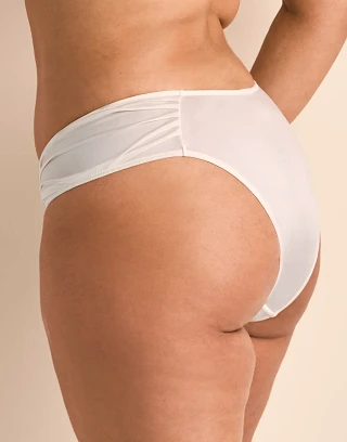 Carolyn Brazilian Light White panty bundle Model 2
