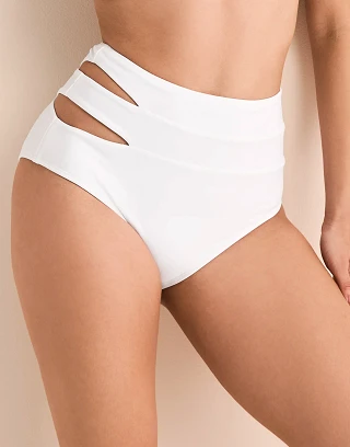 Demi White swimwear bundle Model 1