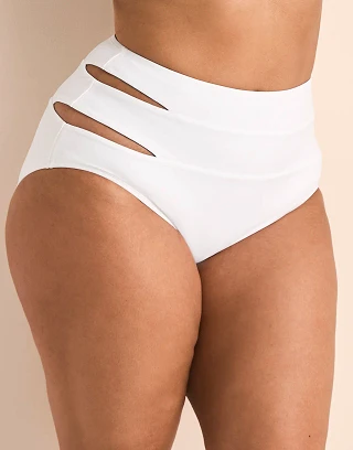Demi White swimwear bundle Model 2