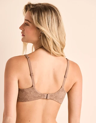 Juls Medium Beige Unlined bra bundle Model 2