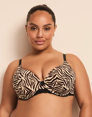 Nare Animal Beige 2 Contour bra bundle Model 1