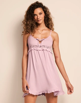 Liza Light Pink sleepwear bundle Model 1