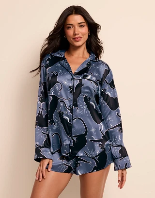 Sammie B1 Convo Blue sleepwear bundle Model 1