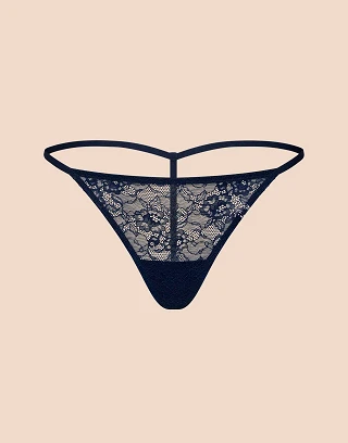Lynn G-String Dark Blue panty bundle Still 1