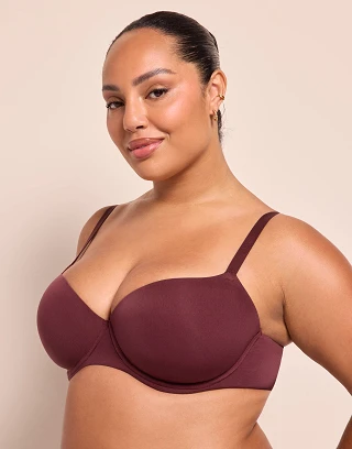 Sissel Dark Purple Contour bra bundle Model 2