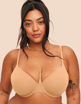 Janelle Light Beige Contour bra bundle Model 2