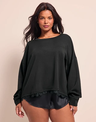 Alexandria Black lounge bundle Model 2