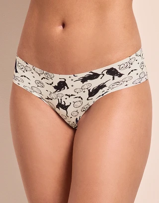 Mebel D1 Hipster Novelty Beige panty bundle Model 1