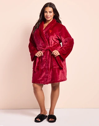 Andi Dark Red sleepwear bundle Model 2