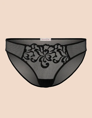 Jet Black Naima Bikini Panty Still 2