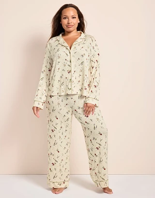 Matilda1 C1 Convo Beige sleepwear bundle Model 2