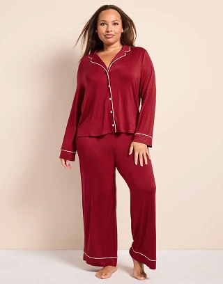 Matilda1 C1 Dark Red sleepwear bundle Model 2