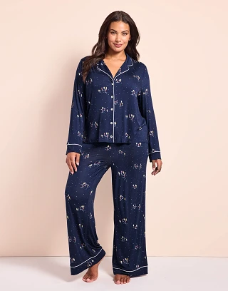Matilda1 C1 Novelty Blue sleepwear bundle Model 2