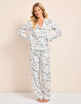 Raven Novelty White sleepwear bundle Model 1