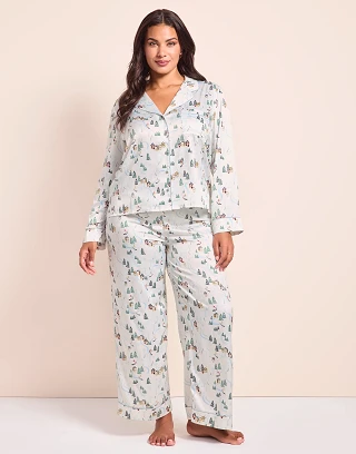 Raven Novelty White sleepwear bundle Model 2