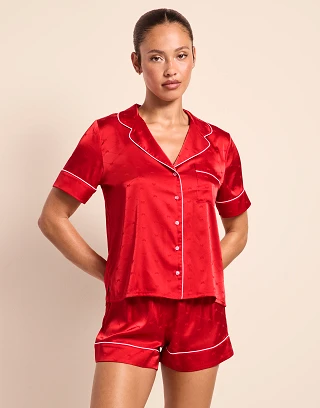 Trisha Red sleepwear bundle Model 1