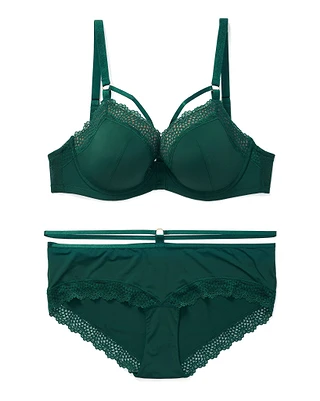 Marca Dark Green 2 Contour bra bundle Still 2
