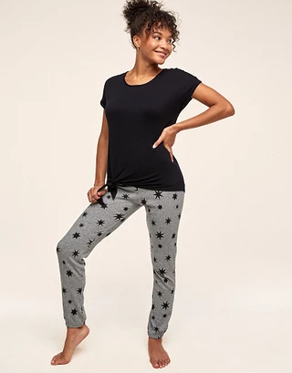 Anna Black sleepwear bundle Model 1