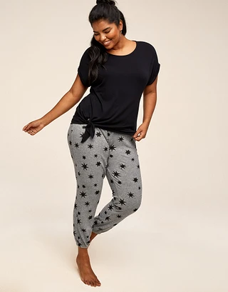 Anna Black Plus sleepwear bundle Model 2