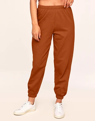 Kaylie Dark Orange lounge bundle Model 1