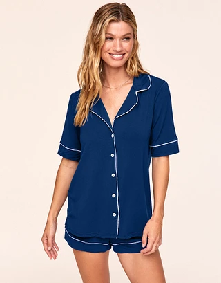 Jayney Dark Blue 3 sleepwear bundle Model 1