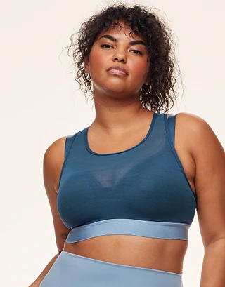 Micah Dark Blue 2 Plus Contour activewear bundle Model 2