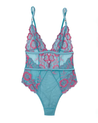 Calissa Medium Blue Unlined lingerie bundle Still 2