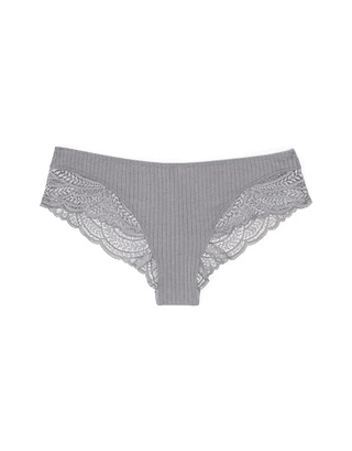 Floretta Solo Cheeky Medium Gray panty bundle Still 1