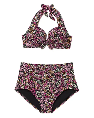 Shelby Ditsy Black 2 Contour swimwear bundle Still 2