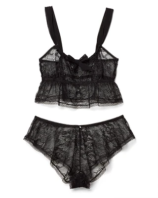 Lauretta Black Unlined lingerie bundle Still 2