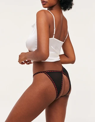 Rosalia Bikini Black panty bundle Model 1