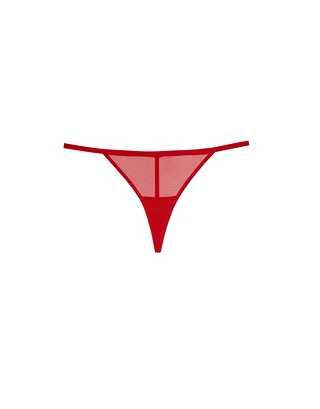 Tayla G-String Dark Red panty bundle Still 1