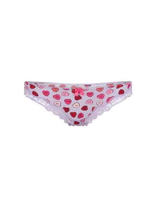 Nare Thong Heart Purple panty bundle Still 2
