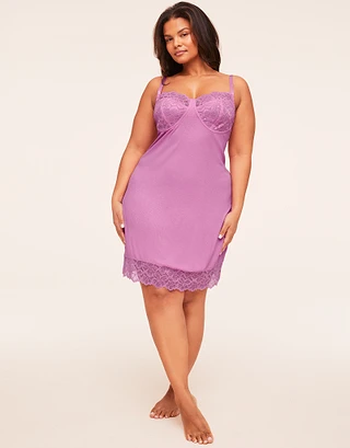 Aliyah Medium Purple Plus Unlined sleepwear bundle Model 2