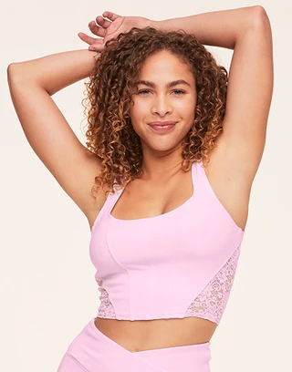 Floriana Light Pink lounge bundle Model 1