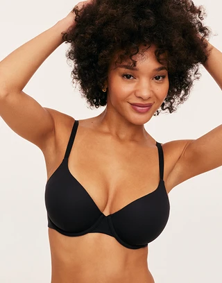 Janelle Black Contour bra bundle Model 1