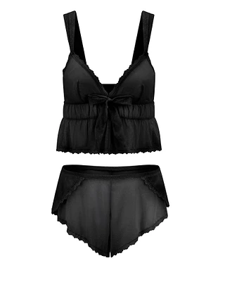 Betty Lou Black Unlined lingerie bundle Still 2