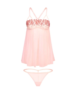 Anneliese Light Pink Unlined lingerie bundle Still 2