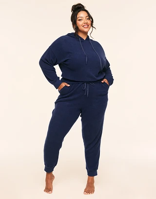 Davinia Dark Blue Plus lounge bundle Model 2