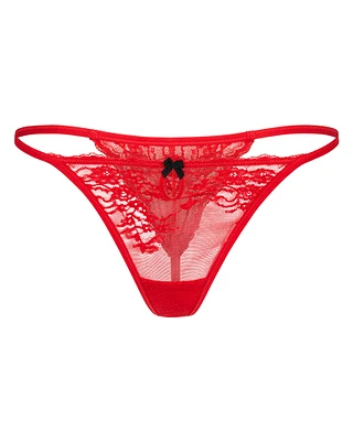 Margeaux G-String Dark Red panty bundle Still 1