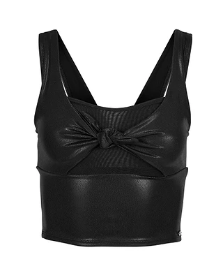 Jet Black Cosmic Support Tank Still 2