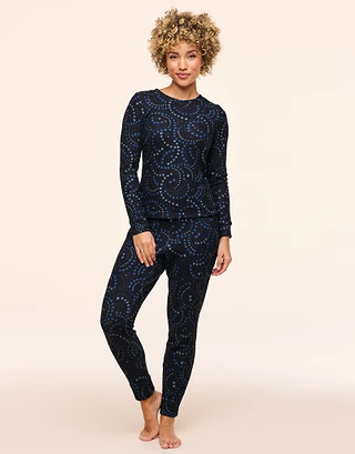 Janise Novelty Black sleepwear bundle Model 1