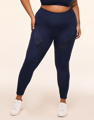 Mari Legging Dark Blue 2 Plus activewear bundle Model 1