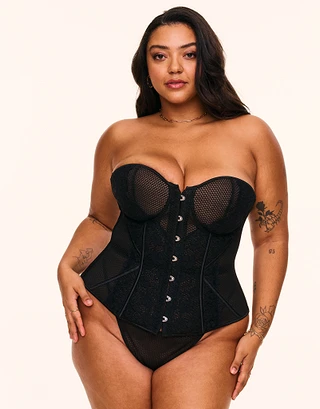Padma Black Plus Contour corset bundle Model 2