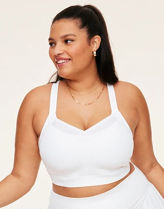Brylee High Support White Plus Contour activewear bundle Model 2