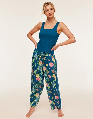 Delenia Dark Blue sleepwear bundle Model 1