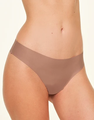 Francine B1 Thong Medium Beige panty bundle Model 1